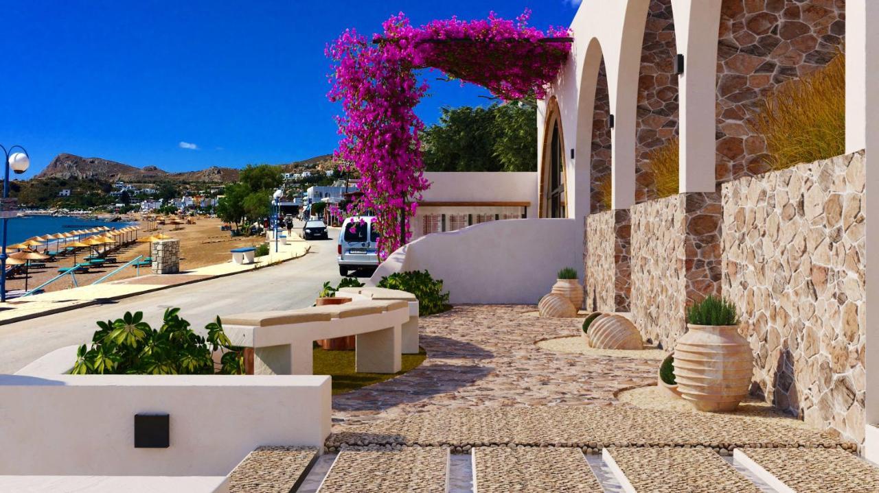 Delfini Beach Hotel & Suites Archangelos  Exterior photo
